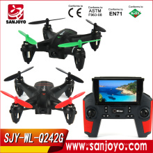 WLtoys Q242 - G 5.8G FPV Quadcopter Q242-G Mini Drone avec appareil photo 2.0MP HD / Lumière LED / 360 degrés SJY-Q242G